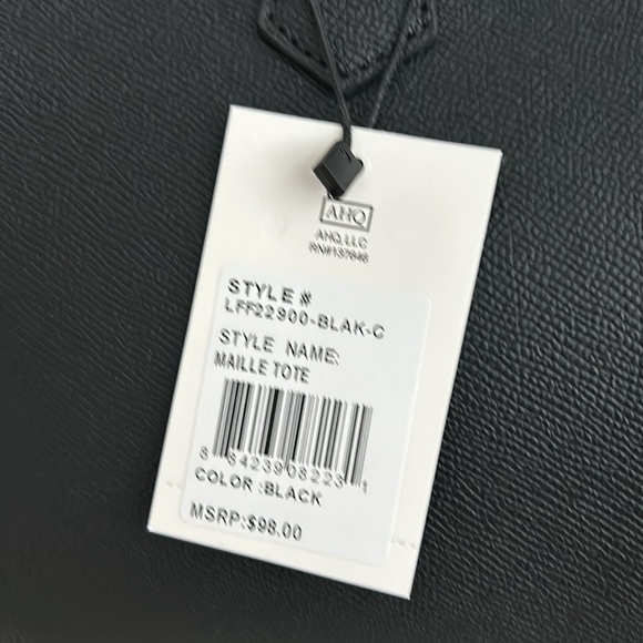 NWT 🖤LONDON FOG TOTE🖤 - Picture 3 of 9